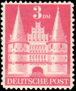 Germany #660a, Complete Set, 1948-1951, Hinged