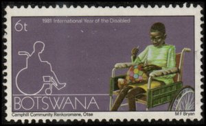 Botswana 274 - Unused-NG - 6t Year of the Disabled (1981)