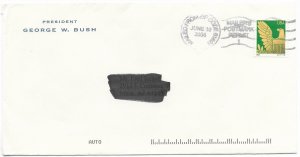 US #3796. used PNC on envelope. From the desk of George W, Bush.   Nice.