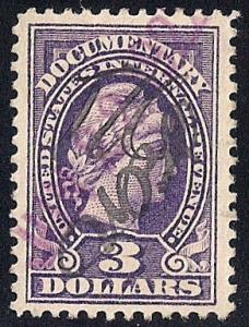 R242 3 Dollars 1917-33 Series Stamp used XF