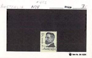 Australia 452 Used Watson 1969 (SC0_513)