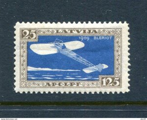 Latvia 1932 Air Post Semi Postal Aviation Pioneers Perf MNH 13995