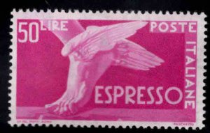 Italy Scott E32 MNH**  Special Delivery 1955 Winged Foot design wmk 303