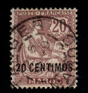 French Morocco Scot 17 ,Used  stamp