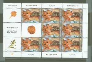 Slovenia #597  Souvenir Sheet (Europa)