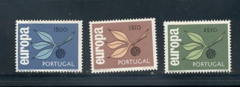 Portugal #958-60 VFMNH (1965 Europa set) CV $16.00