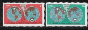 Cuba 1618-1619 10th International Broadcasting set MNH