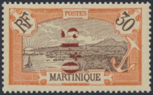 Martinique    SC# 117a  MLH   see details & scans