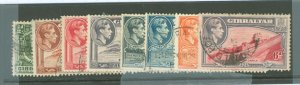 Gibraltar #107-113 Used Multiple