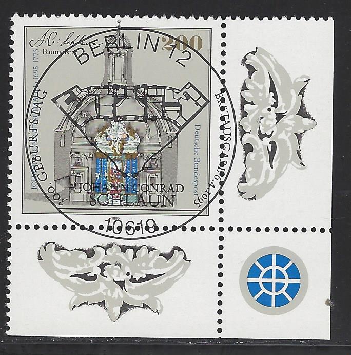 Germany Bund Scott # 1891, used, first day cancelled