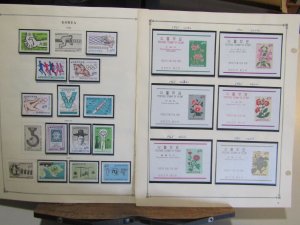KOREA 1951-1970s A mint & used collection on Scott printed pages - 15313