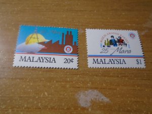 Malaysia  #  435 / 437 MNH