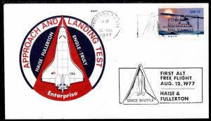US First Space Shuttle Enterprise Free Flight Approah and Landing Test 1977 S...
