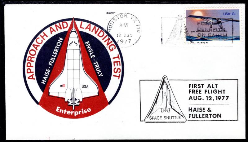 US First Space Shuttle Enterprise Free Flight Approah and Landing Test 1977 S...