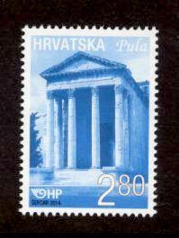 Croatia Sc# 899 MNH Pula Temple of Augustus