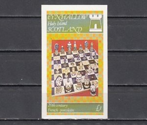 Eynhallow, 1978 issue. Chess s/sheet. Mint NH.