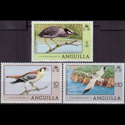 ANGUILLA 1977 - Scott# 275/90 Birds 1c-$10 NH