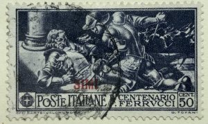 AlexStamps AEGEAN ISLANDS, SIMI #13 VF Used 