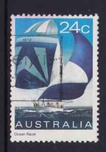 Australia -#816 -1981 Yachts Ragamuffin used 24c