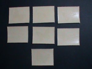 ​MONGOLIA STAMP-1963-SC#331-7 BEAUTIFUL LOVELY MONGOLIAN BUTTERFLY- MNH SET