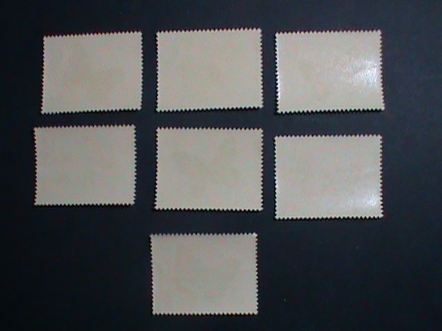 ​MONGOLIA STAMP-1963-SC#331-7 BEAUTIFUL LOVELY MONGOLIAN BUTTERFLY- MNH SET