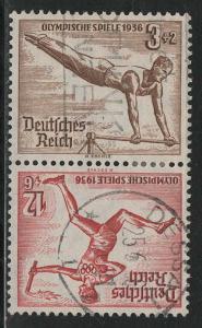 Germany Scott # B82, B86, used, tete beche, Mi # SK28