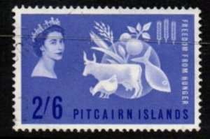 PITCAIRN ISLANDS SG32 1963 FREEDOM FROM HUNGER FINE USED