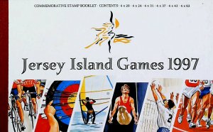 1997 Seventh Island Games XF MNH Jersey** Booklet 15654-