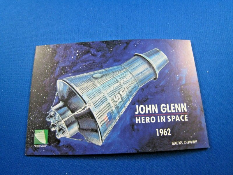 MARSHALL ISLANDS 1998  -  SCOTT # 677a   JOHN GLENN  BOOKLET MNH