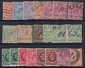 GREAT BRITAIN sc3317//332  used GEOV COLLECTION $ 61.00@ lar 2023gb333xxx