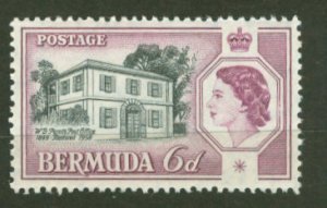 Bermuda # 168  Perot Post Office (1) Mint NH