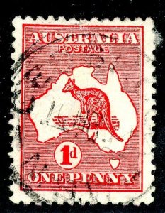 Australia, Scott #2h, Used
