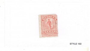 US LOCAL POST HUSSEY SPECIAL MESSENGER