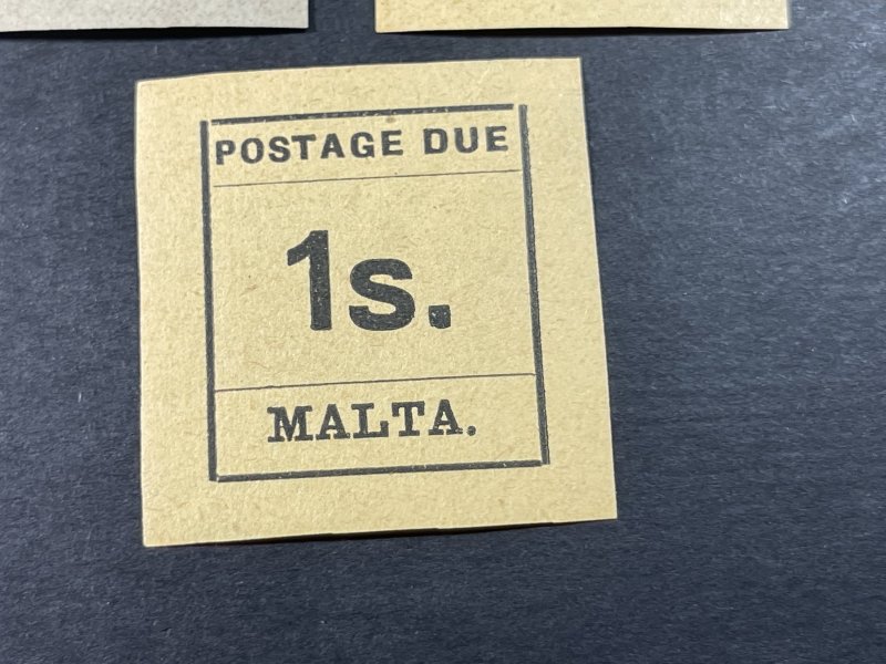 MALTA # J1-J9---MINT NEVER/HINGED**---COMPLETE SET--POSTAGE DUE---1925