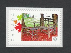 COTTAGE BENCH, RETRO  = Picture Postage stamp MNH Limited Canada 2014 p82sn4