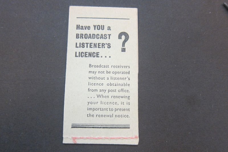 Belgium 1953 SG SB32a Booklet