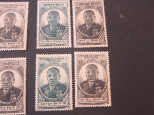 French WWII Sourrender 13 sets MNH