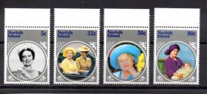 Norfolk Island 364-367 MNH