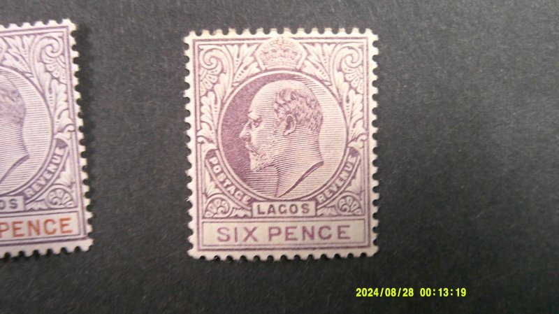 Lagos 1904 Scott# 40-49 Complete Mint Hinged/Light Hinge VF-XF (C) set of 10