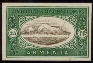 Armenia 1920 Mt Ararat 25r MNH-OG E168