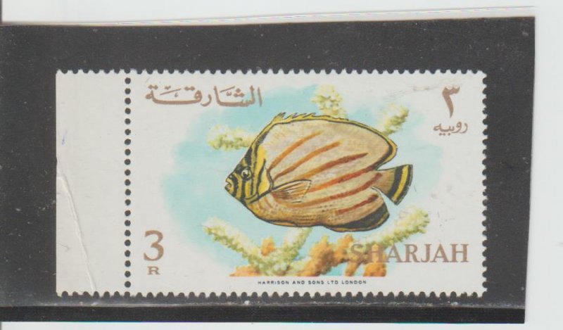 Sharjah  Scott#  158  MNH  (1966 Fish)