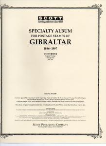 Scott Specialty Album pages for Gibraltar to 1978