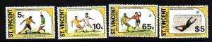 St. Vincent-Sc#1900-3-Unused NH set-Sports-Soccer-Worl
