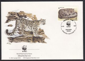 Kyrgyzstan 30 WWF FDC