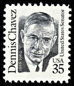 US 2186 MNH VF 35 Cent Dennis Chavez Senator