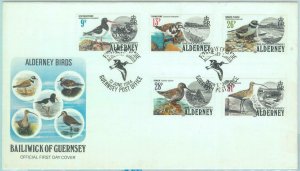 84228 - ALDERNEY - Postal History - FDC COVER 1984 - Birds