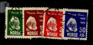 Norway #132-135  Single (Complete Set)