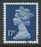 Great Britain SG X910 Sc# MH98    Used with first day cancel - Machin 17p