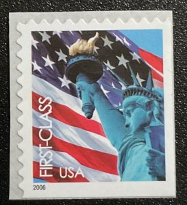 US #3966a MNH Single Flag “Long May It Wave” /Statue of Liberty (.39) L42