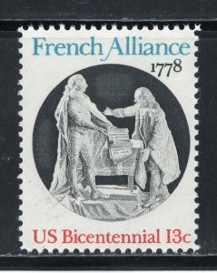 1753 * FRENCH ALLIANCE  ** U.S. Postage Stamp  MNH
